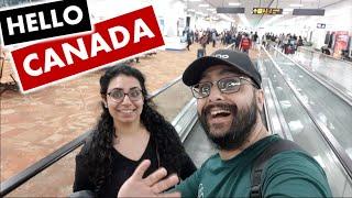 Finally moving to Canada   Journey Vlog from Delhi to Toronto