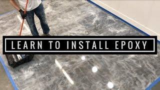 Learn To Install Metallic Epoxy Floors Like The Pros  Start To Finish