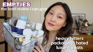 $4000 Worth of Empties  Things I Loved Packaging I Hated Most-Used Products of 2023