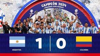 Argentina vs Colombia Copa América 2024 - Partido Completo