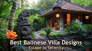 Serene Living in Bali A Look at Classic Tropical Villa Designs