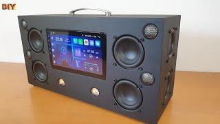 DIY Portable Bluetooth Android Speaker 4X