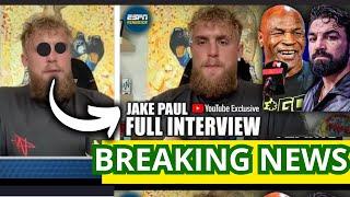 News Today Jake Paul talks Mike Perry fight delaying Mike Tyson match timeline for a News Today