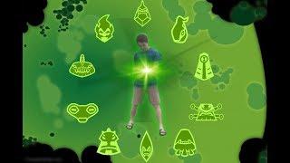 Ben 10 tests out his aliens online