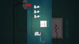 Electrical#house wiring#wiring diagram#two way switch connection