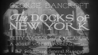 The Docks Of New York 1928 Movie Title