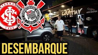 DESEMBARQUE DO CORINTHIANS EM FLORIANÓPOLIS PARA PARTIDA CONTRA O INTERNACIONAL