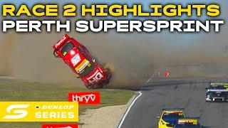 Race 2 Highlights - Bosch Power Tools Perth SuperSprint  2024 Dunlop Series