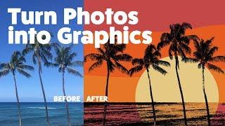 Photoshop Tutorial Turn Photos into Graphics