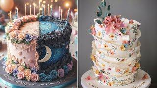 Top 1000 Oddly Satisfying Cake Decorating Compilation  Awesome Cake Decorating Ideas #11