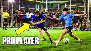 Messi’s Teammate Showed Up & WENT OFF Soccer 1on1’s for $5000