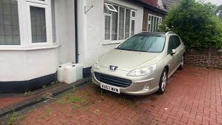 £100 Cheap Car Challenge Peugeot 407 SW HDI Lost Key