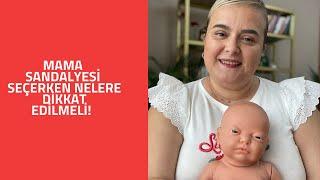 Mama sandalyesi seçerken nelere dikkat edilmeli?