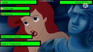 The Little Mermaid 1989 Triton Destroys Ariels Treasures with healthbars