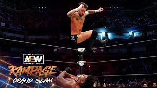 Watch the Finish of CM Punks First Televised Match in 7 Years  AEW Rampage Grand Slam 92421