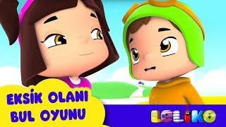 Leliko Bölüm 16 - Eksik Olanı Bul Oyunu - Çizgi Film  Düşyeri