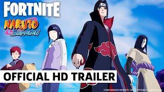 Fortnite x Naruto Shippuden Trailer Gaara Itachi Hinata Orochimaru