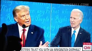 GREATEST MOMENT OF Trump Biden 3rd Debate - Some are...good people? The Sequel? No LOW IQ