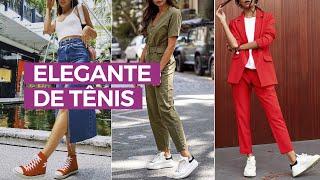 Looks com tênis dá pra ser elegante e confortável?  Camila Gaio