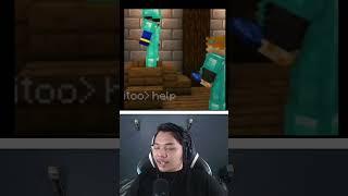 REACT MEME MINECRAFT LUCU INDONESIA #139 #shorts