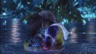 PS3 Final Fantasy X HD Remaster Tidus and Yuna - Kissing Scene