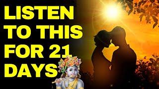 MOST EFFECTIVE  Manifest Love Meditation   Janmashtami 2024  Powerful Krishna Mantras  Mahakatha