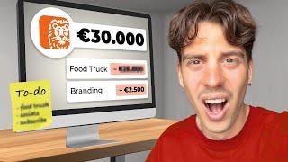 Dit is het businessplan voor onze Food Truck update video