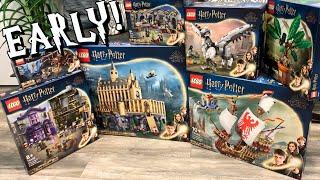 I Got ALL OF THE LEGO Harry Potter SUMMER 2024 Sets EARLY FULL WAVE UNBOXING