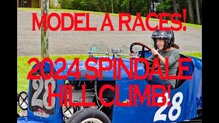 2024 Spindale Ford Model A Hill Climb Race Against Best Time Multiple Class Event