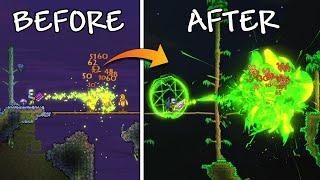 This mod UPGRADES your Terraria Weapons…