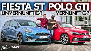 Ford Fiesta ST vs VW Polo GTI  Das Duell der heißen Zwerge  Fahr doch