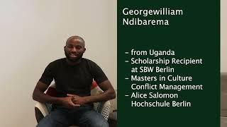 Georgewilliam Ndibarema and his project
