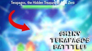 SHINY TERAPAGOS Battle  Pokémon Scarlet & Violet The Hidden Treasure of Area Zero DLC Boss Fight