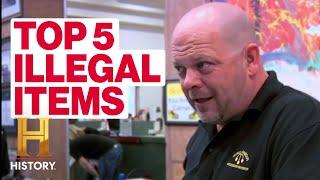 Pawn Stars 5 SUPER RARE ILLEGAL ITEMS