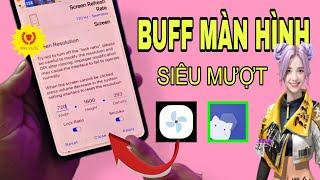 Cách Buff Màn Hình Android  Tăng Độ Nhạy Fix Lag OB45 Cực Mượt Full Đỏ  Free Fire