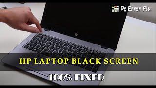 100% Fixed HP Laptop Screen Goes Black Randomly  No Display  Working Tutorial  PC Error Fix