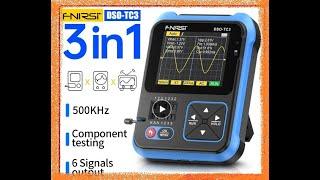 Fnirsi DSO TC3 çok fonksiyonlu  3 in 1 ölçü aleti kutu açılışı ve inceleme