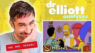 Doctor REACTS to The Simpsons Homers Phobia Homophobia in a Gay Steel Mill