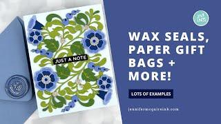 Wax Seals Paper Gift Bags Cards + More