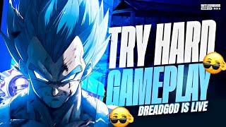 BGMI Live Stream  Try Hard Gameplay With Super Saiyan Blue VEGETA  Let The Games Begin 