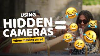 Capturing Reality Using Hidden Cameras For A Commercial Spot