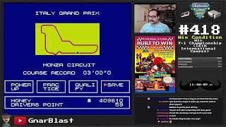 Ultimate NES Challenge #418 - Formula One Built to Win