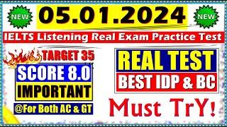 IELTS LISTENING PRACTICE TEST 2023 WITH ANSWERS  05.01.2024