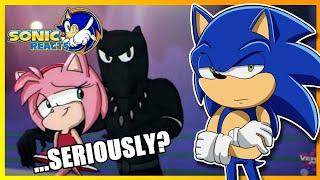 AMY? SERIOUSLY? Sonic Reacts Black Panther Vs Sonic - Cartoon Beatbox Battles