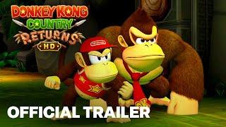 Donkey Kong Country Returns HD Official Announcement Trailer  Nintendo Direct 2024