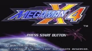 What if Megaman X4 has the real Opening Alternative Title Screen