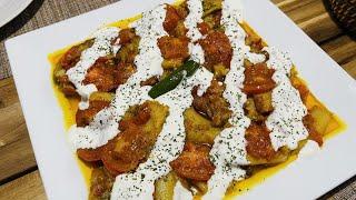 How to cook eggplant deliciously ?  طرز تهیه برانی بادنجان سیاه