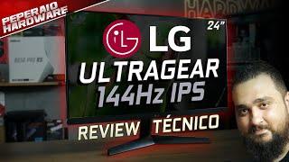 Monitor LG ULTRAGEAR IPS 144Hz 24GN60R-B É bom mesmo ou só MARKETING? Análise técnica e comparação