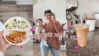 life as a sahm vlog  coffee cooking working  faye claire