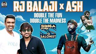 RJ Balaji x Ash  Double the Fun Double the Madness  Singapore Saloon